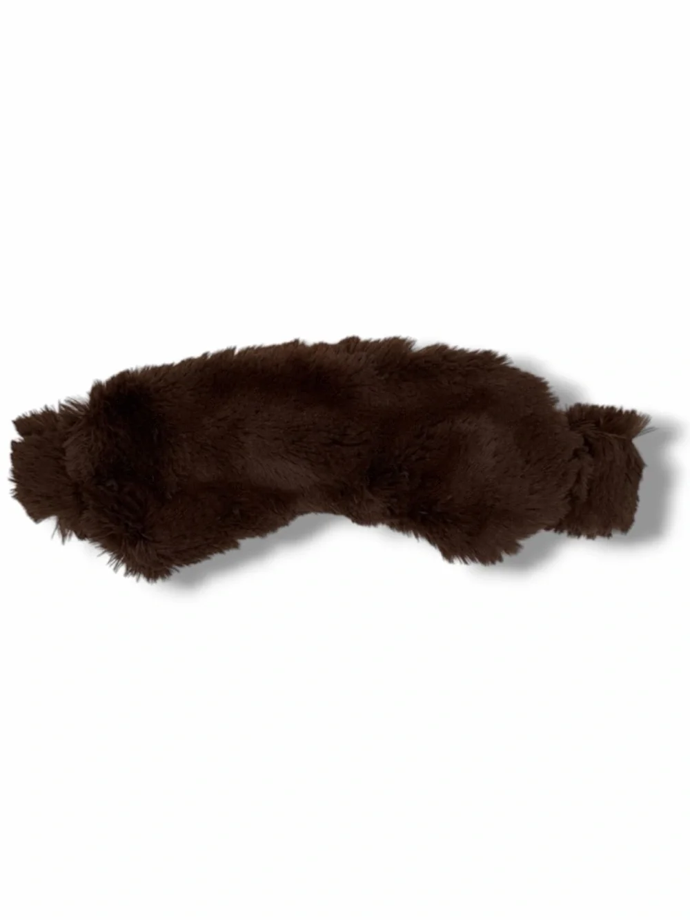 Plush Faux Fur Pink Eye Mask Sleep Mask